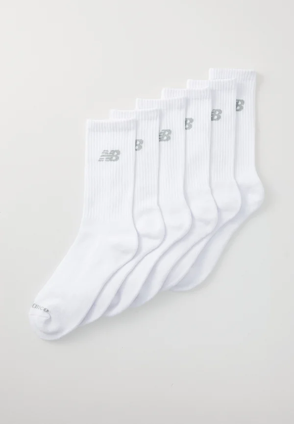 PERFORMANCE BASIC CREW 6 PACK - Socken - white
