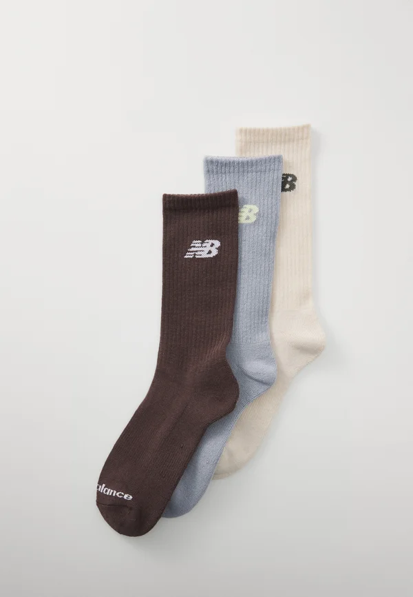 PERFORMANCE CREW SOCKS UNISEX 6 PACK - Sportsocken - grey/beige/brown