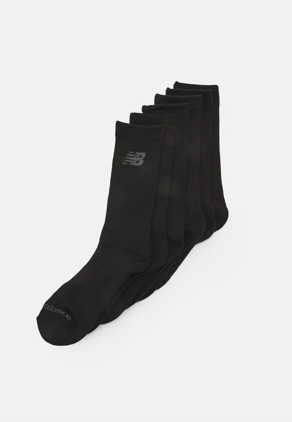 PERFORMANCE CUSHIONED CREW SOCKS 6 PACK - Sportsocken - black