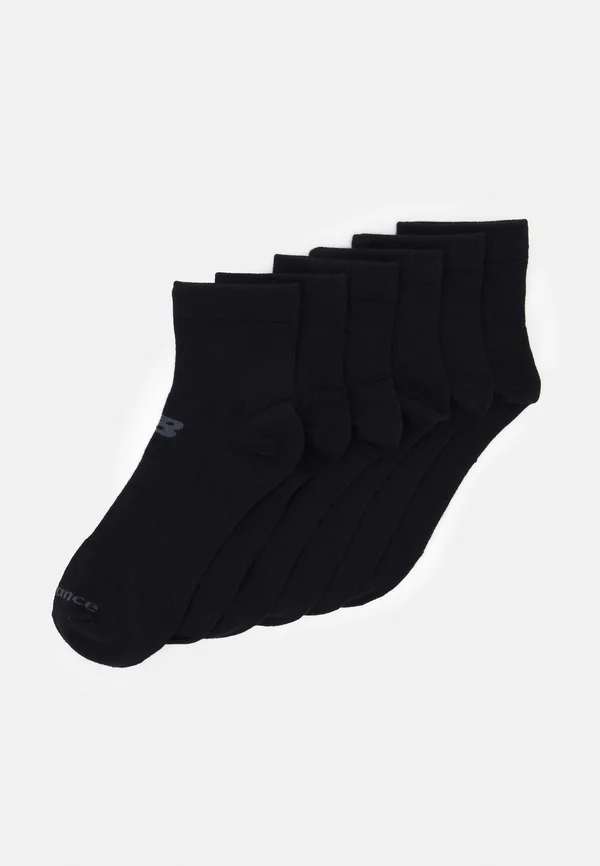 PERFORMANCE FLAT ANKLE SOCKS 6 PACK UNISEX - Sportsocken - black