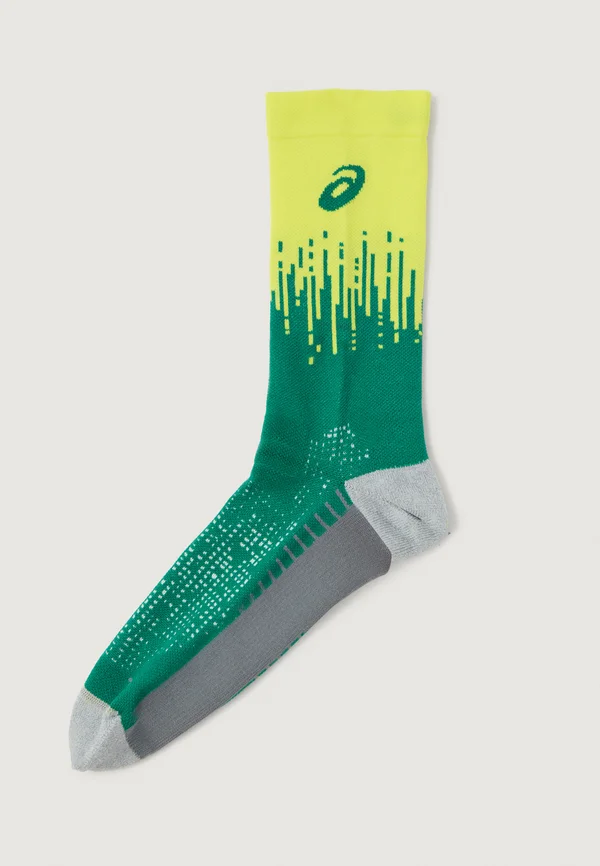 PERFORMANCE RUN CREW SOCK UNISEX - Sportsocken - citron/jasper green