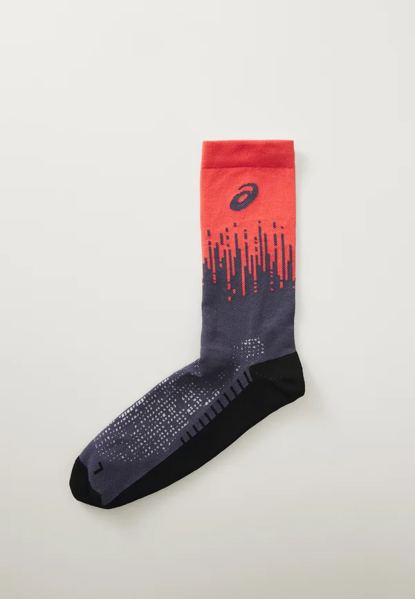 PERFORMANCE RUN CREW SOCK UNISEX - Sportsocken - greyish purple/coral reef