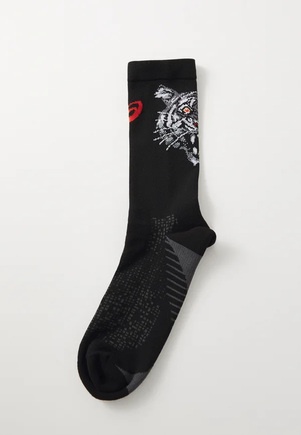 PERFORMANCE RUN CREW SOCK UNISEX - Sportsocken - performance black/coral reef