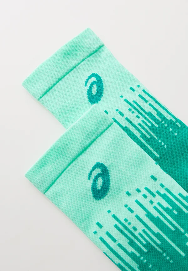 PERFORMANCE RUN CREW SOCK UNISEX - Sportsocken - wave teal/illuminate mint