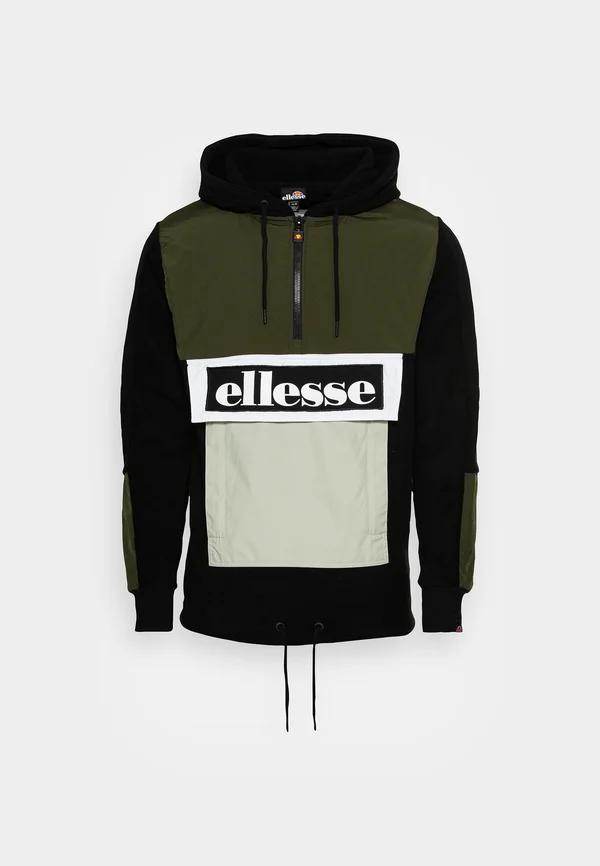 PERIODIC - Fleecepullover - black/khaki
