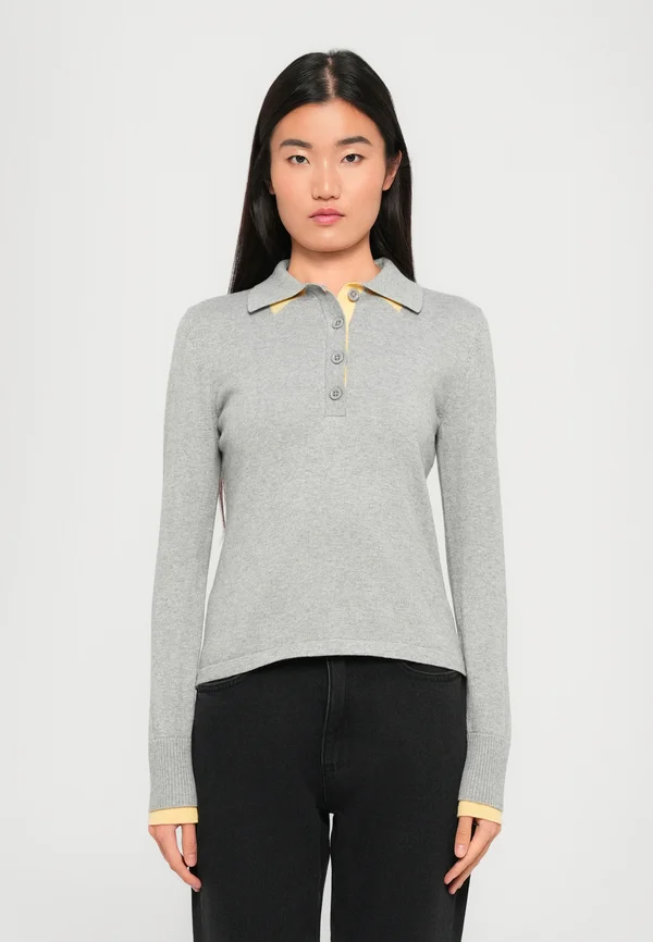 PESCARA - Strickpullover - melange grau
