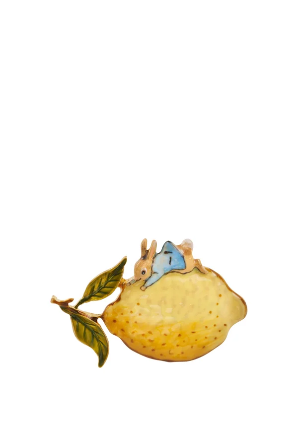 PETER RABBIT LEMON - Brosche - gold-coloured