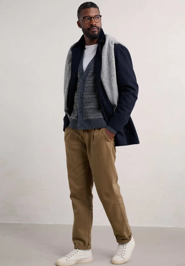PETHERWIN - Strickjacke - navy nilas magpie