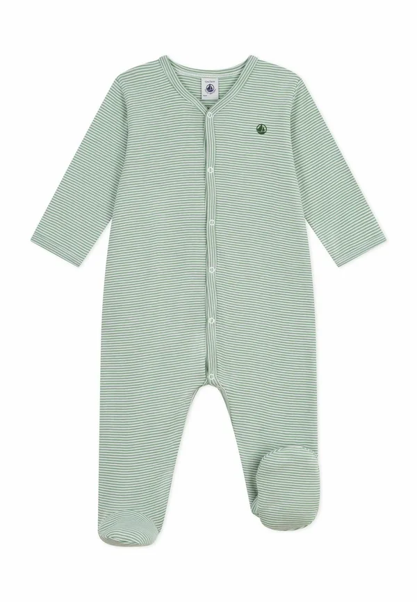 PETIT BATEAU STRIPES PRINT - Strampler - saule marshmallow