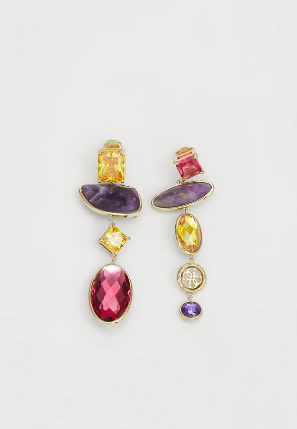 PETRA - Ohrringe - yellow gold-coloured/multi-coloured