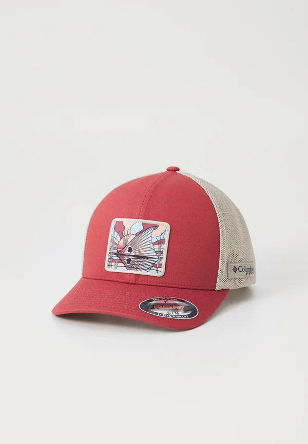 PFG PATCH™ BALL CAP UNISEX - Cap - dusty crimson/fossil
