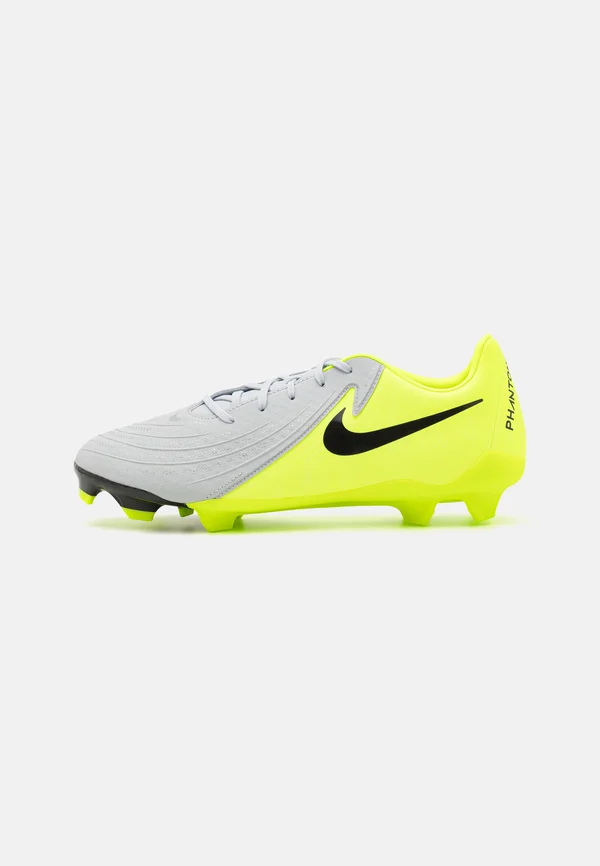 PHANTOM GX II ACADEMY - Fußballschuh Nocken - metallic silver/black/volt