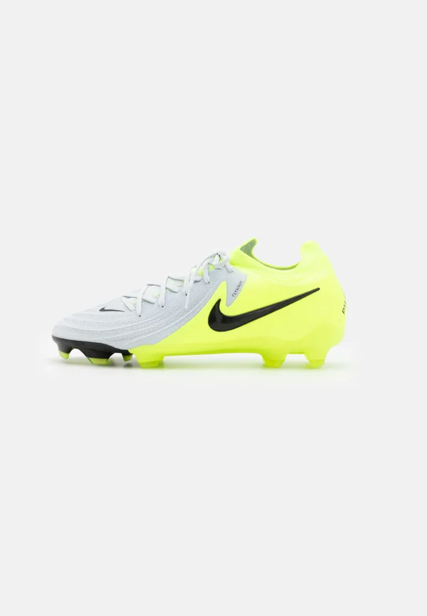 PHANTOM GX II PRO FG - Fußballschuh Nocken - metallic silver/black/volt