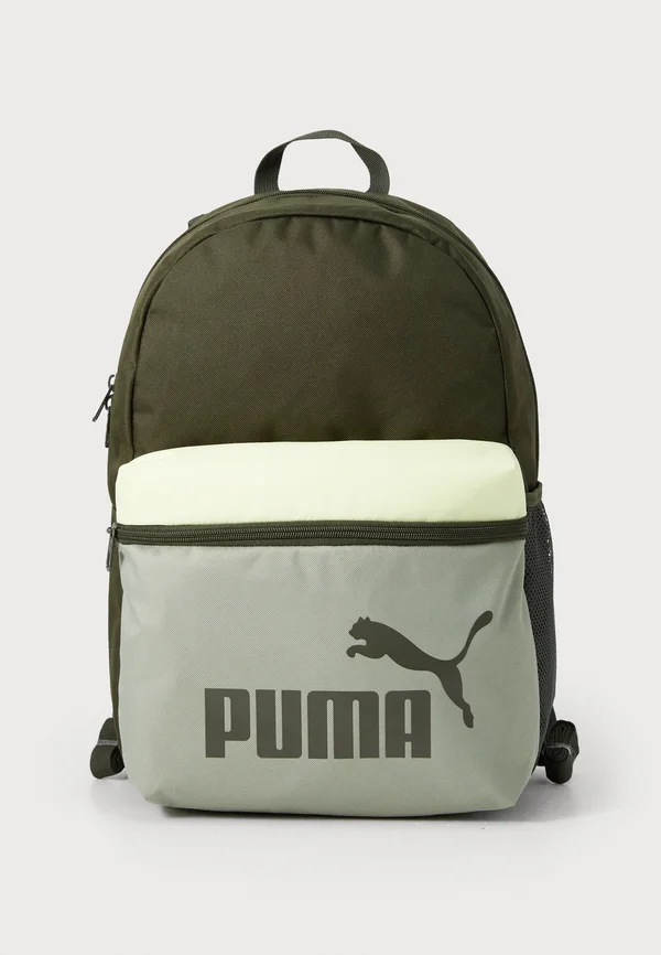 PHASE COLOR BLOCK BACKPACK UNISEX - Tagesrucksack - dark olive/lux army