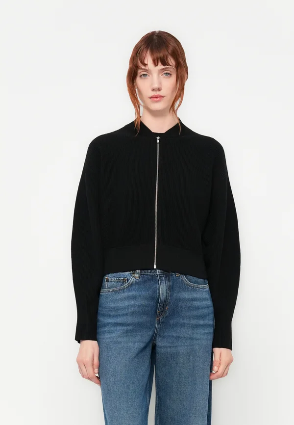 PHILOMENIA - Strickjacke - black