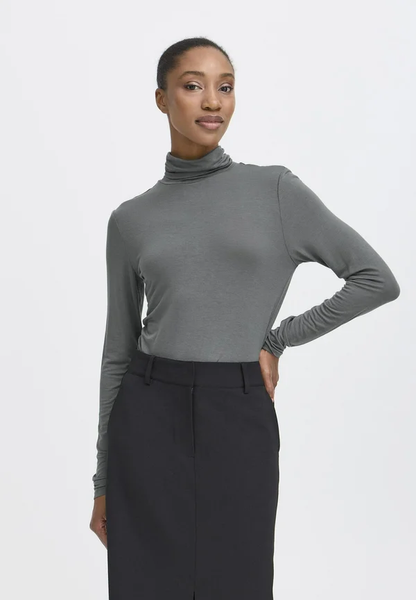 PHILUCA LS - Strickpullover - gray pinstripe
