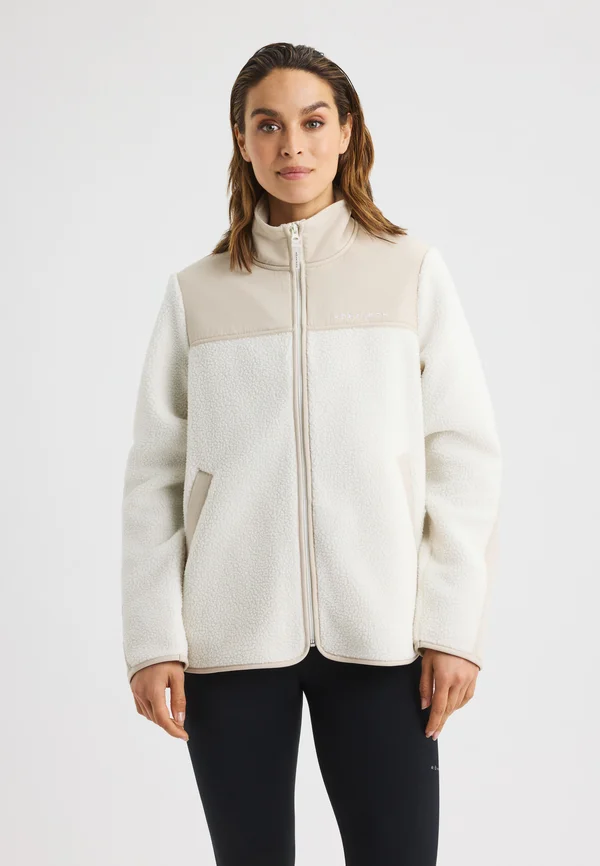 PHOEBE PILE - Fleecejacke - peyote beige