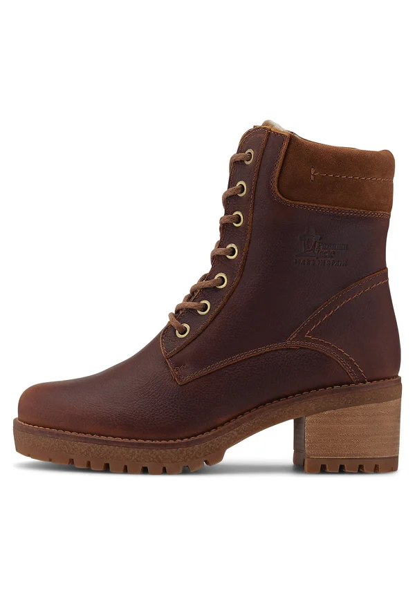 PHOEBE - Schnürstiefel - dunkelbraun