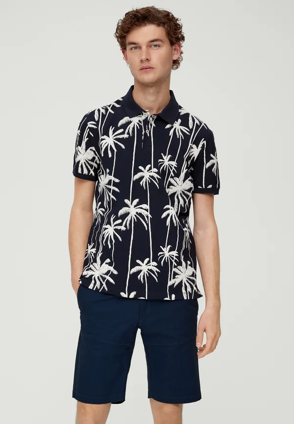 PHOENIX: BERMUDA STRETCH - Shorts - tiefblau