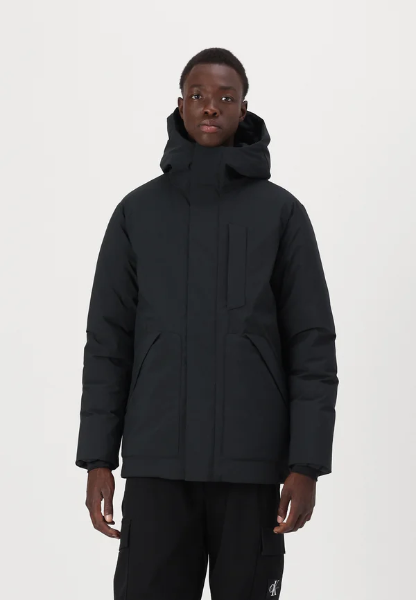 PHRYS - Wintermantel - black