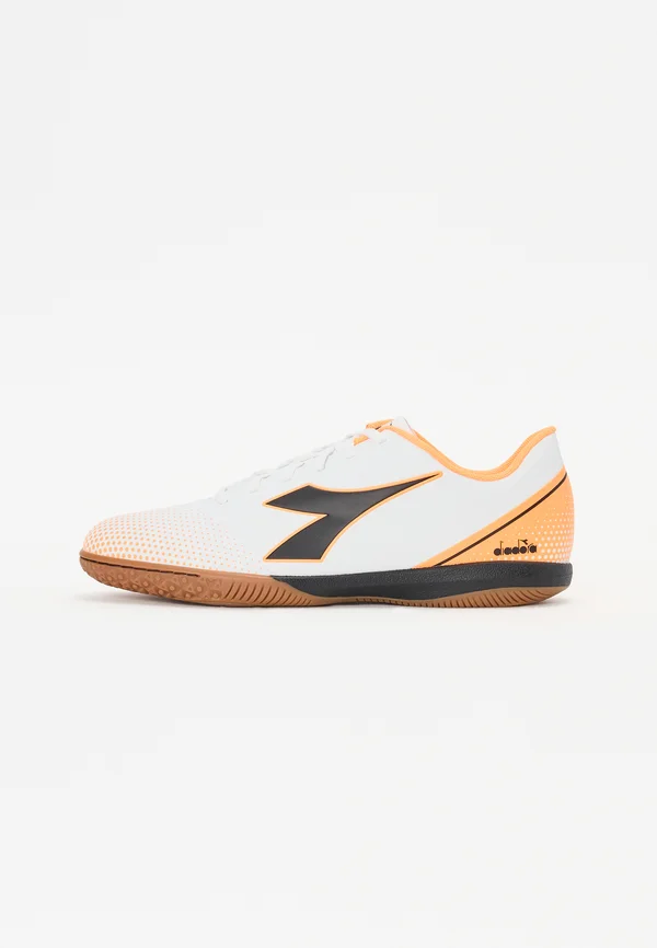 PICHICHI 7 - Fußballschuh Halle - white/black/orange fluo