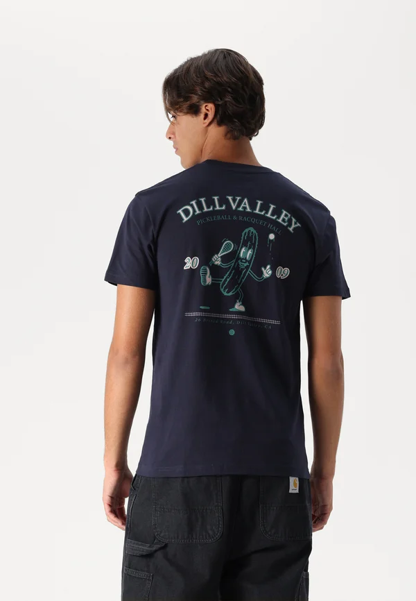 PICKLED - T-Shirt print - navy