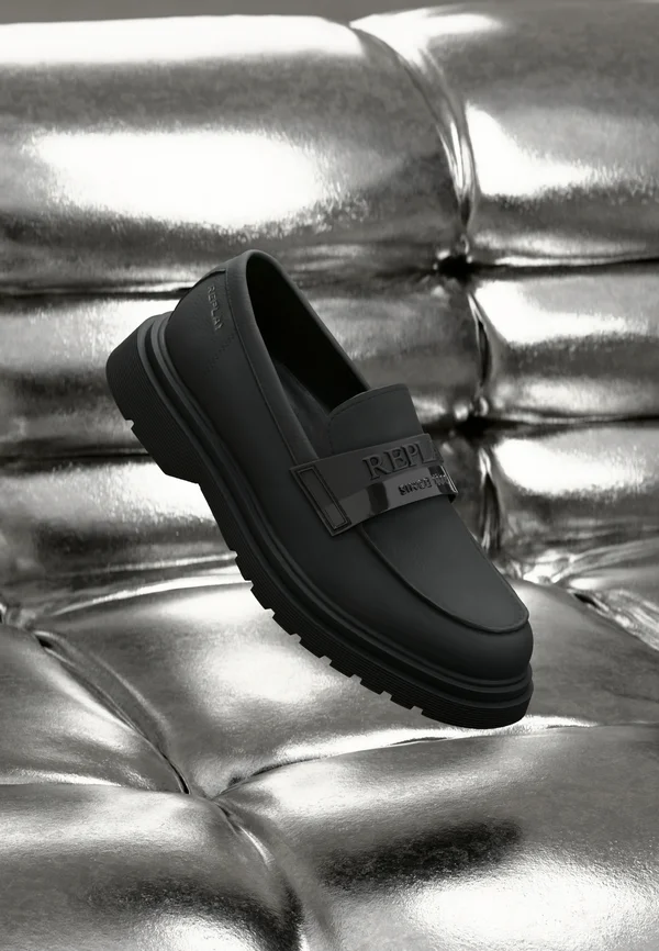 PIERCE TUMBLE - Slipper - black