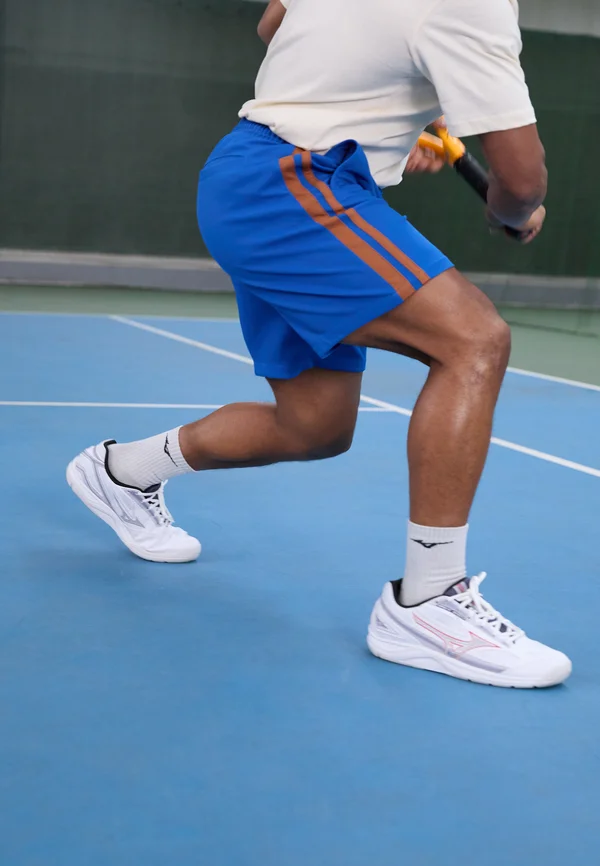 PIETRAPERTOSA - Kurze Sporthose - nautical blue/gardenia/mocha bisque