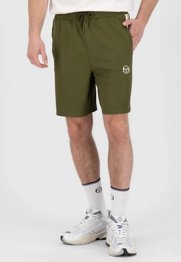 PIETRAPERTOSA - Kurze Sporthose - sphagnum gardenia