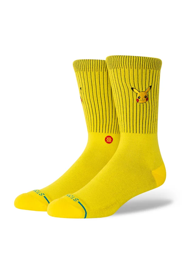 PIKACHU CREW UNISEX - Socken - yellow