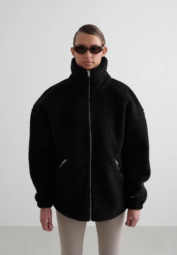 PILE - Fleecejacke - black