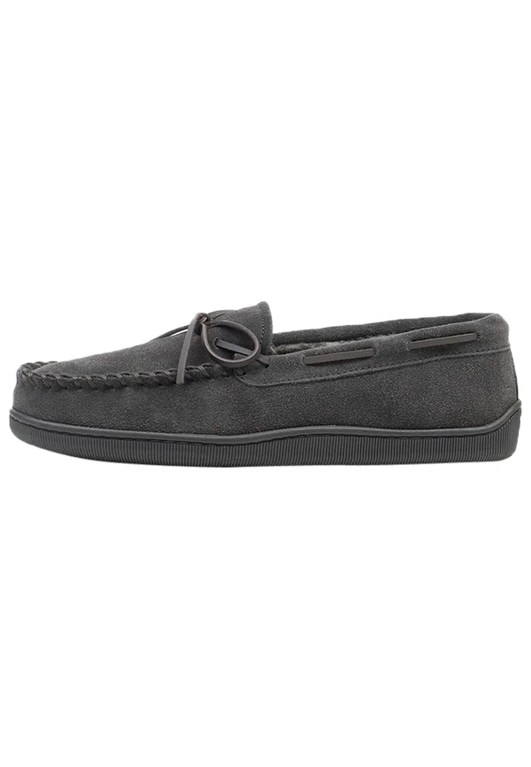 PILE LINED HARDSOLE - Slipper - dark grey