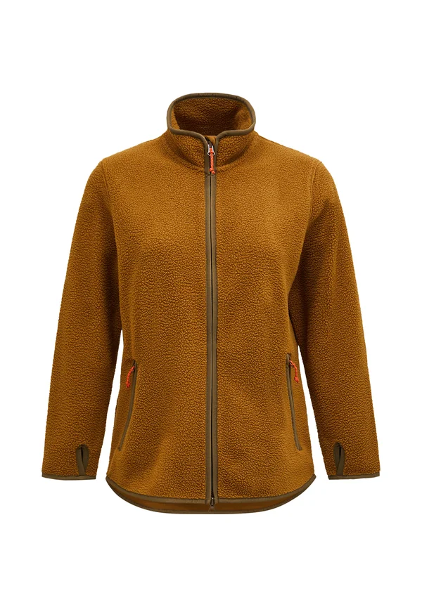 PILE ZIP - Fleecejacke - schlamm