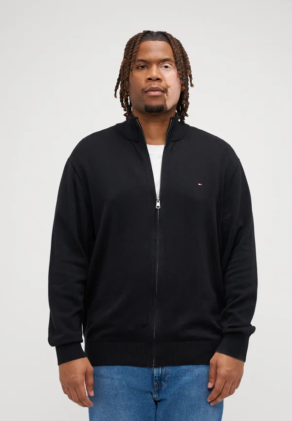 PIMA - Strickjacke - black