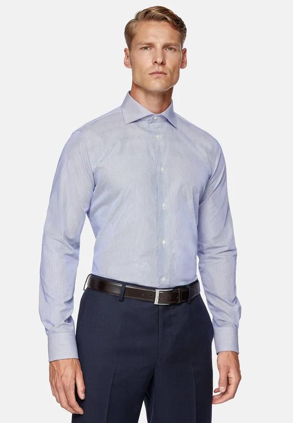 PIN POINT STRIPED WINDSOR COLLAR REGULAR FIT - Businesshemd - blue