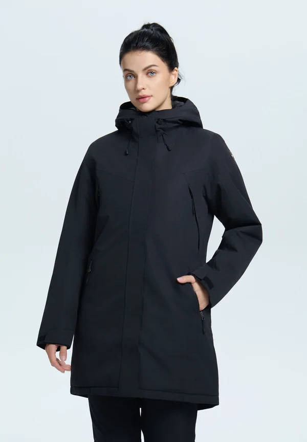 PINESDALE - Parka - schwarz
