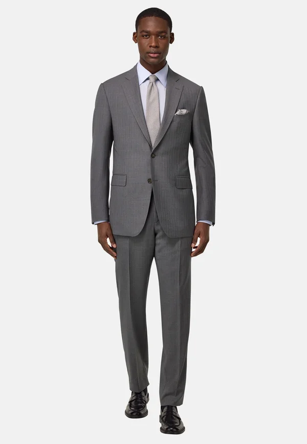 PINSTRIPE PURE SET - Anzug - grey