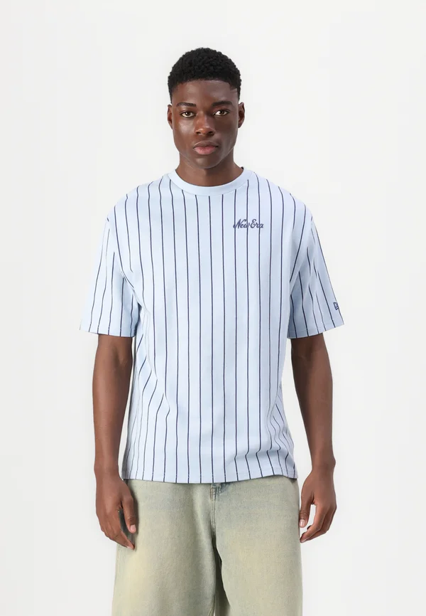 PINSTRIPE TEE - T-Shirt print - light blue