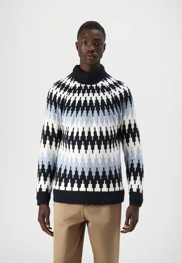 PIREO - Strickpullover - blue