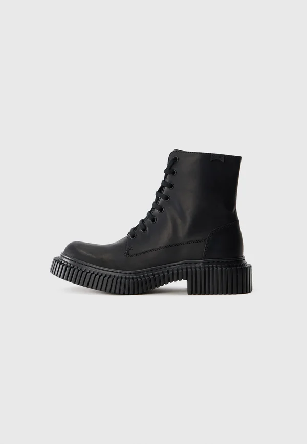 PIX BERLIN - Schnürstiefelette - black