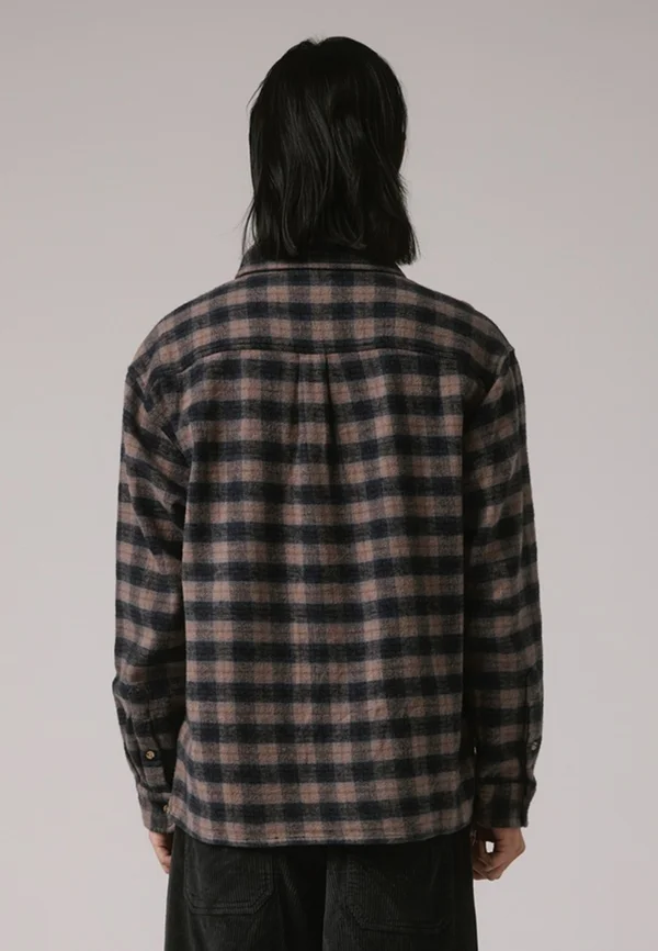 PLAID SHIRT - Hemd - taupe