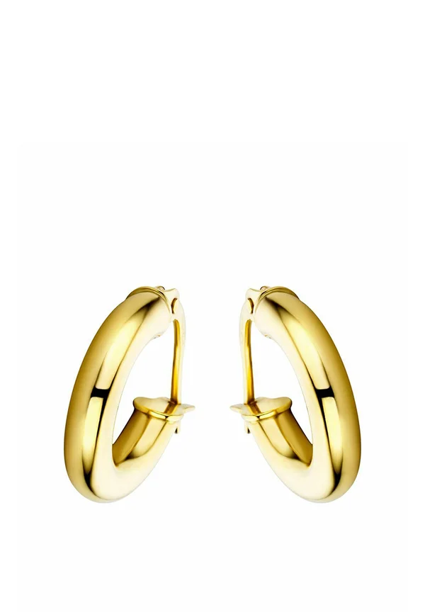 PLAIN CREOLE - Ohrringe - yellow gold