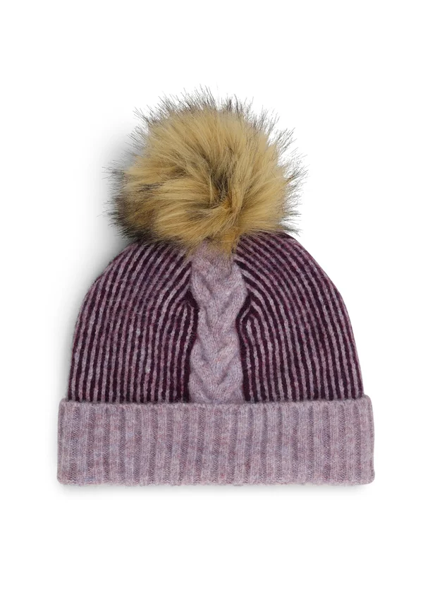 PLAIT POM - Mütze - plum