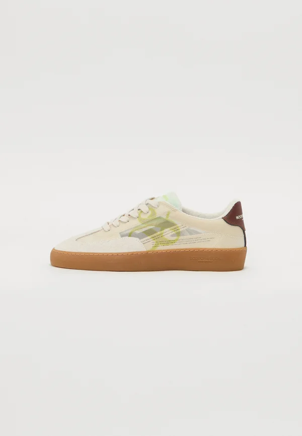 PLAKKA - Sneaker low - beige/yellow