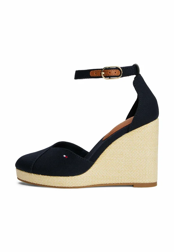 Plateaupumps - space blue