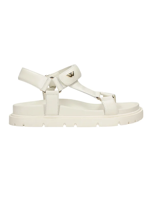 Plateausandalette - beżowy