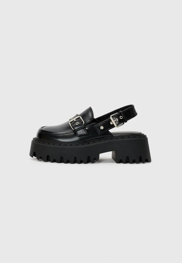 Plateausandalette - black