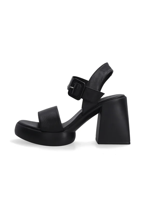 Plateausandalette - black