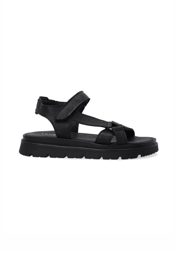 Plateausandalette - black