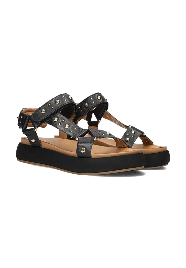Plateausandalette - black